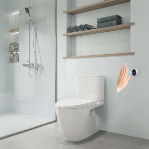 Bồn cầu 2 khối INAX ACT-602VN xả cảm ứng không chạm Aqua Ceramic (ACT602VN) - ảnh 4