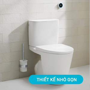 Bồn cầu 2 khối INAX ACT-602VN xả cảm ứng không chạm Aqua Ceramic (ACT602VN) - ảnh 5