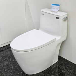 Bồn cầu INAX AC-912VN 1 khối xả gạt Aqua Ceramic dòng S200 - ảnh 3