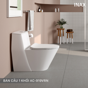 Bồn cầu INAX AC-919VRN (AC919VRN) 1 khối Aqua Ceramic - ảnh 3