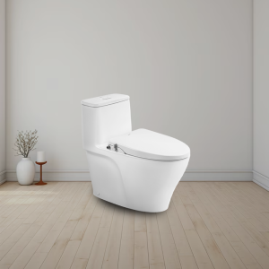 Bồn cầu INAX AC-989+CW-S15VN nắp rửa cơ Aqua Ceramic - ảnh 3