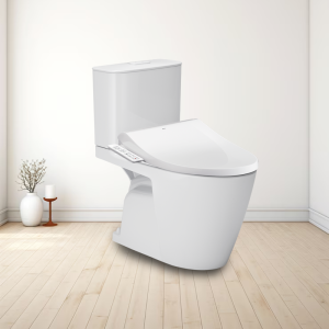 Bồn cầu nắp điện tử INAX AC-602+CW-H17VN 2 khối Aqua Ceramic - ảnh 4