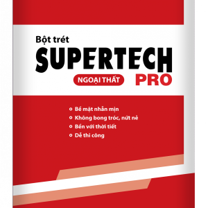 Bột trét Supertech Pro ngoại thất
