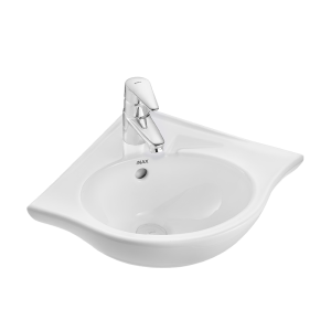 Chậu góc treo tường INAX L-281V (L281V) cỡ nhỏ 380x350mm