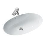 Chậu Rửa Lavabo Inax AL-2216V Âm Bàn Men Aqua Ceramic