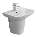 Chậu Rửa Lavabo Inax AL-289V Treo Tường Kèm Chân Chậu L-288VC