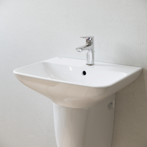 Chậu Rửa Lavabo Inax AL-289V Treo Tường Kèm Chân Chậu L-288VC - ảnh 3