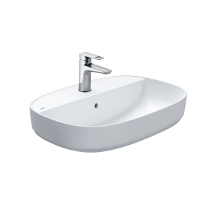 Chậu Rửa Lavabo Inax AL-652V Đặt Bàn Men Aqua Ceramic