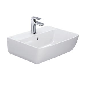 Chậu rửa lavabo INAX L-312V treo tường lớn 530 x 435mm