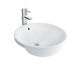 Chậu Rửa Mặt Lavabo Inax AL-333V Bán Âm Men Aqua Ceramic