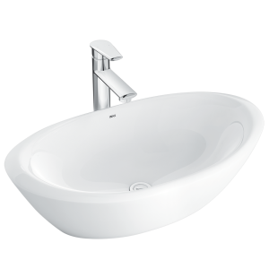 Chậu Rửa Mặt Lavabo Inax AL-465V Đặt Bàn Men Aqua Ceramic