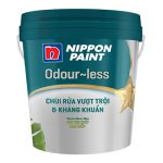Nippon Paint Odour-less Chùi Rửa Vượt Trội & Kháng Khuẩn