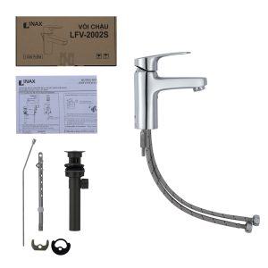 Vòi Chậu Lavabo Inax LFV-2002S Nóng Lạnh - ảnh 2