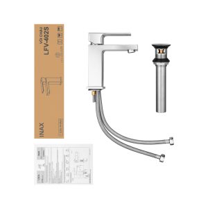 Vòi Chậu Lavabo Inax LFV-402S Nóng Lạnh - ảnh 3