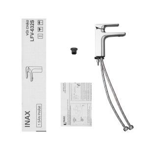 Vòi Chậu Lavabo Inax LFV-632S Nóng Lạnh - ảnh 3