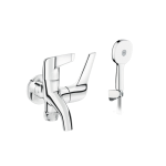 Vòi lạnh INAX BFV-17-8C tay sen tăng áp Aqua Power
