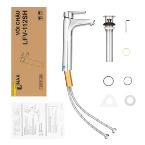 Vòi Lavabo Inax LFV-112SH Đặt Bàn Cổ Cao - ảnh 2