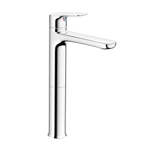 Vòi Lavabo Inax LFV-1402SH Nóng Lạnh Thân Cao Kèm Trụ Xả Nhấn