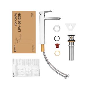 Vòi Lavabo Inax LFV-5012SH Đặt Bàn Nóng Lạnh - ảnh 2