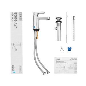 Vòi Lavabo Inax LFV-6002S Nóng Lạnh Gật Gù - ảnh 3