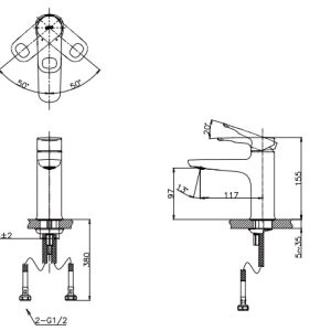 Vòi Lavabo Inax LFV-652SH - ảnh 4