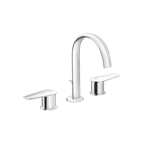 Vòi Lavabo Inax LFV-7100B Van Nóng Lạnh Riêng 3 Lỗ