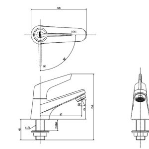 Vòi Nước Lạnh Lavabo Inax LFV-17 - ảnh 3