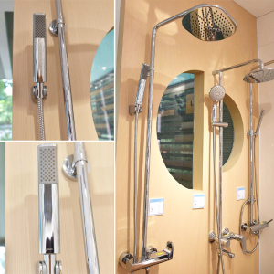 Vòi sen cây tắm INAX BFV-60S nóng lạnh tay sen cao cấp - ảnh 3