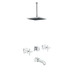 Vòi Sen Tắm Âm Tường Inax BFV-81SEC Nóng Lạnh