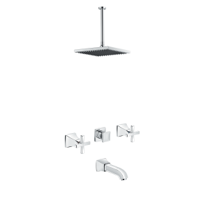 Vòi Sen Tắm Âm Tường Inax BFV-81SEC Nóng Lạnh