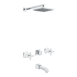 Vòi Sen Tắm Âm Tường Inax BFV-81SEW Nóng Lạnh