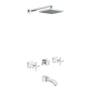 Vòi Sen Tắm Âm Tường Inax BFV-81SEW Nóng Lạnh