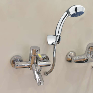 Vòi sen tắm INAX BFV-8000S-1C nóng lạnh cách điệu - ảnh 4
