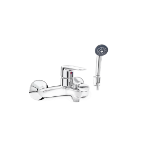 Vòi sen tắm nóng lạnh INAX BFV-1113S-4C tay sen mạ
