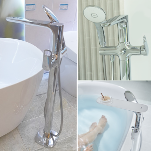 Vòi sen xả bồn tắm INAX BFV-656S đặt sàn đẳng cấp - ảnh 5