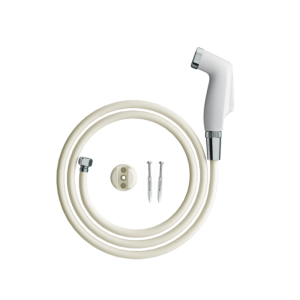 Vòi xịt toilet INAX CFV-102A bằng nhựa PVC màu kem