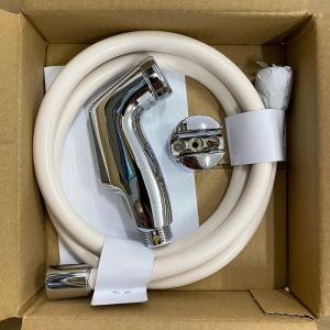 Vòi xịt toilet INAX CFV-102M bằng nhựa đầu mạ Crom cao cấp - ảnh 3